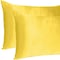 Homeroots 20 x 26 in. Lemon Dreamy Silky Satin Standard Size Pillowcases 387867 - alternate 2